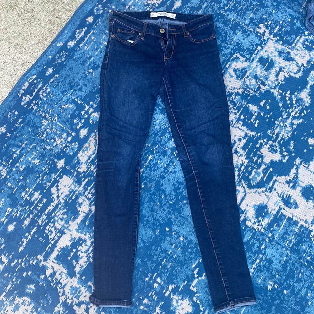 Abercrombie and Fitch denim jeggings, worn less than 5 times